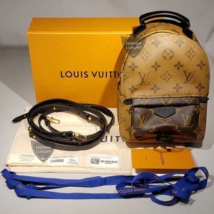 LOUIS VUITTON Backpack Palm Springs Mini Bag M44872 Monogram